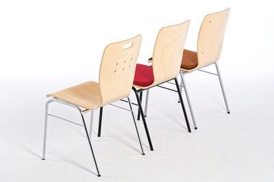 Konferenzstühle mit Sitzpolster